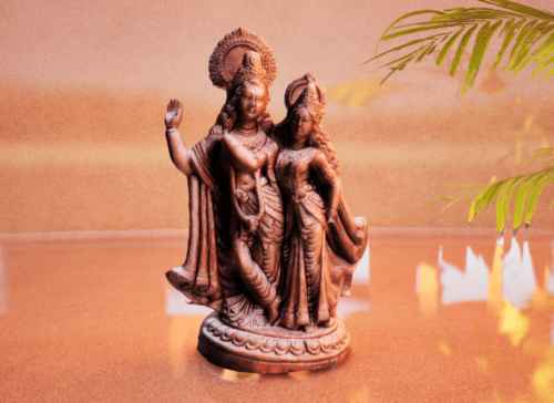 Radha Krishna: 3d Model - Interior decoration