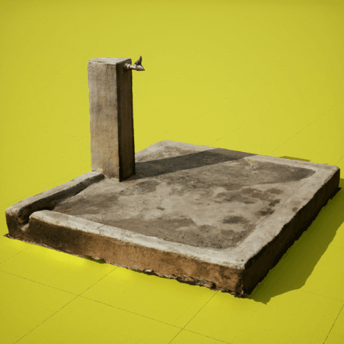 Outdoor Water Tap Compound: 3d model