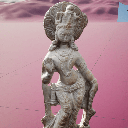 3d Indian God lord Rama Model - Idol/Sculpture