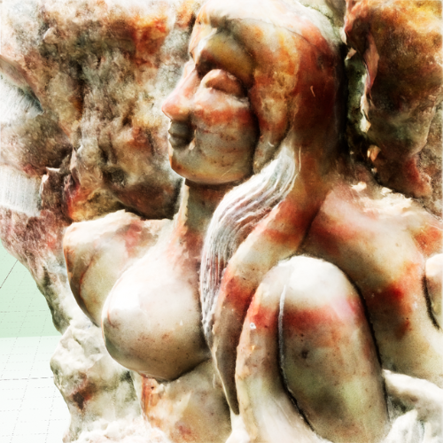 exquisite Women Marble Sculpture 3d Model