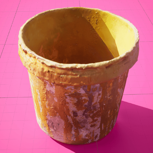 3d Model of a Painting Mug