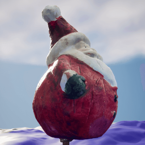 Santa Décor/Santa Figurine or Christmas Decoration - 3D Model