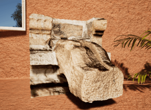 Pranala 3d Model (Hindu Temple Water Outlet)