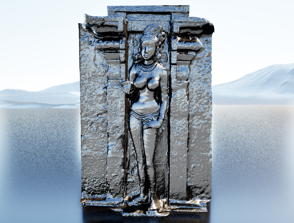 Worship Women Wall Sculpture In Hindu Temple - Full body Wall art/ Ancient Hindu Temple Wall modular