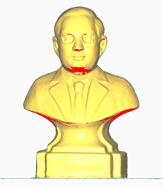 Dr Ambedkar Bust 3D Printed Model