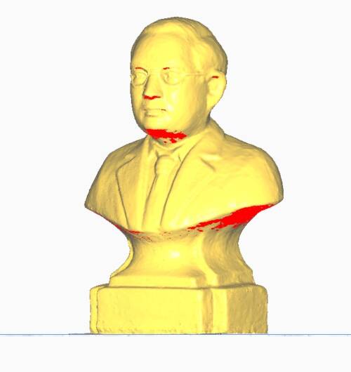 Dr Ambedkar Bust 3D Printed Model