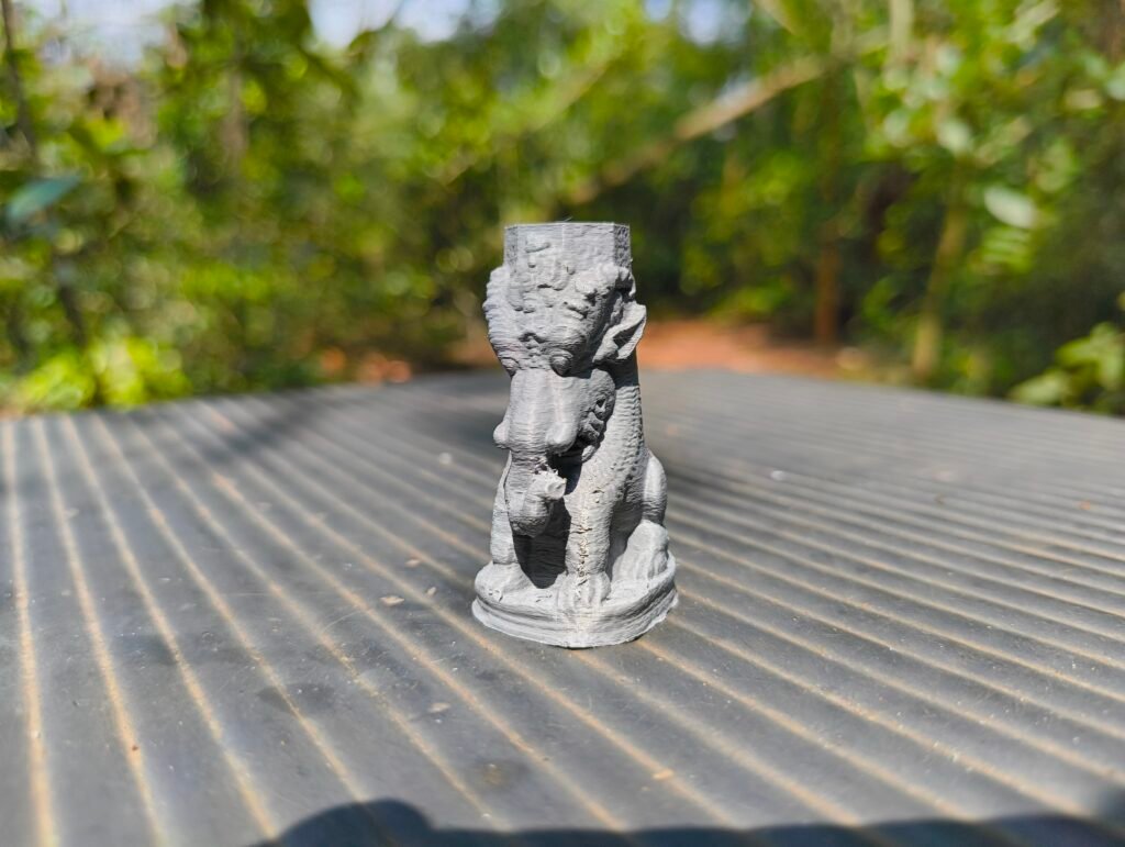 Yali Stone Sculpture 3D Printed Model