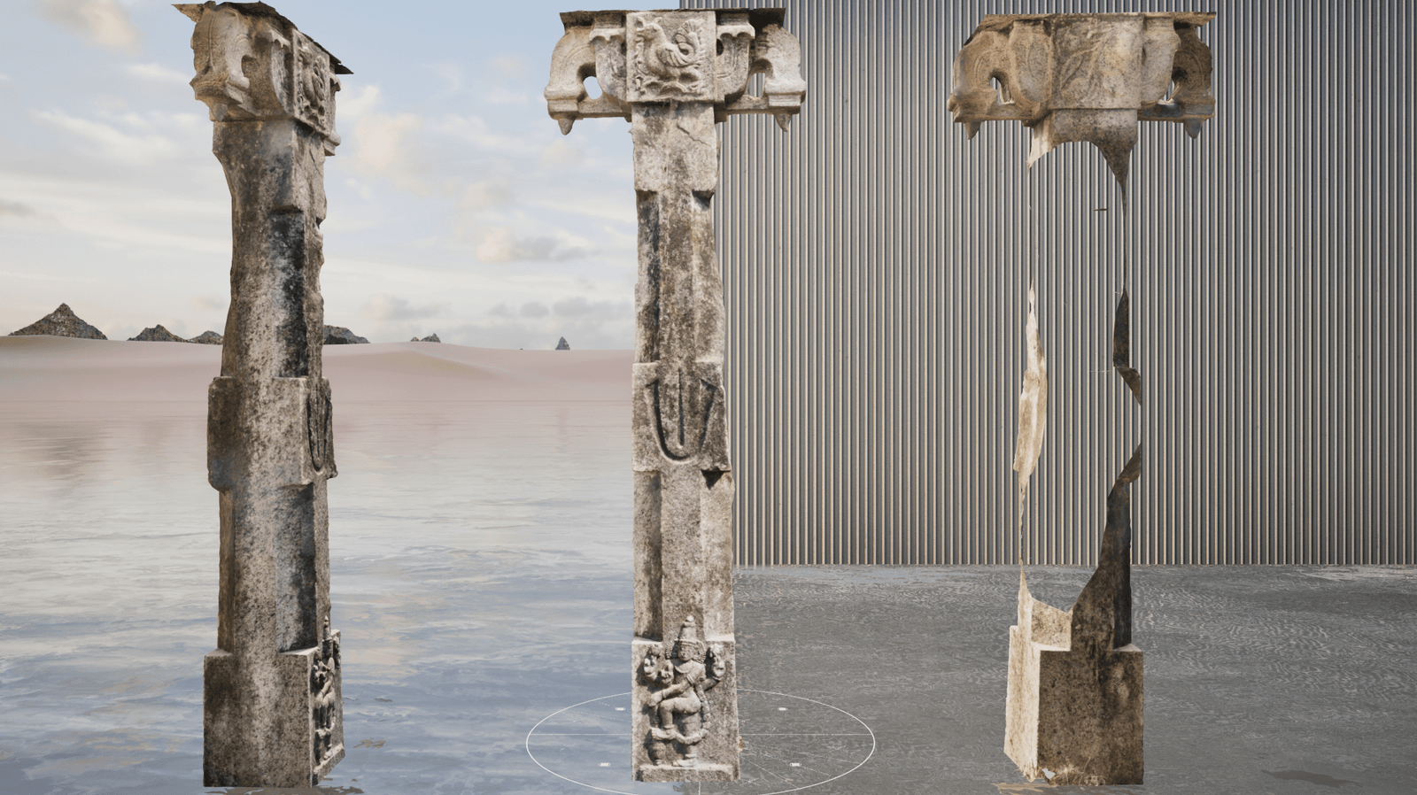 Narashima Stone Pillar